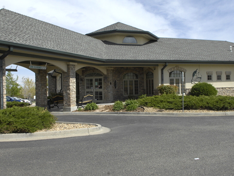 Photo of front of the Lone Tree